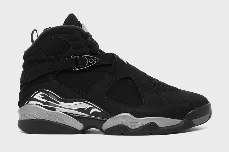 エアジョーダン 8の人気カラー “ブラック/クローム” が11年ぶりに復刻 Air Jordan 8 “Black/Chrome” 2026 First look