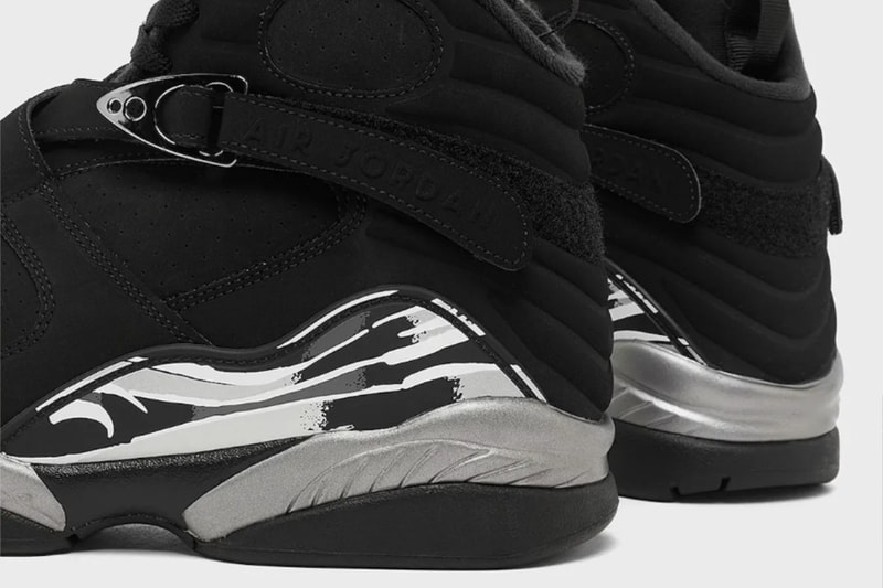 エアジョーダン 8の人気カラー “ブラック/クローム” が11年ぶりに復刻 Air Jordan 8 “Black/Chrome” 2026 First look