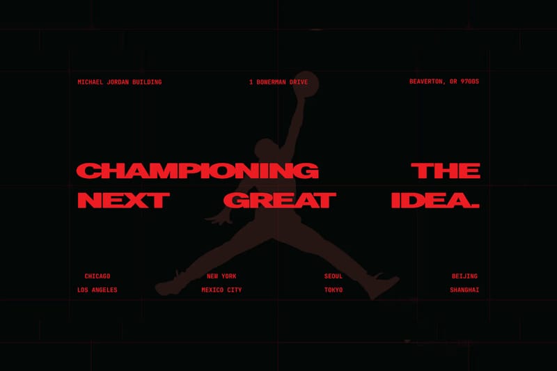 Jordan Brand が新クリエイティブプログラム Jordan Design Studio を始動