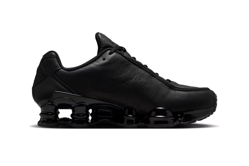 ナイキ ショックス TLにオールブラックレザー仕様の新作が登場 Nike Shox TL Black Leather release info