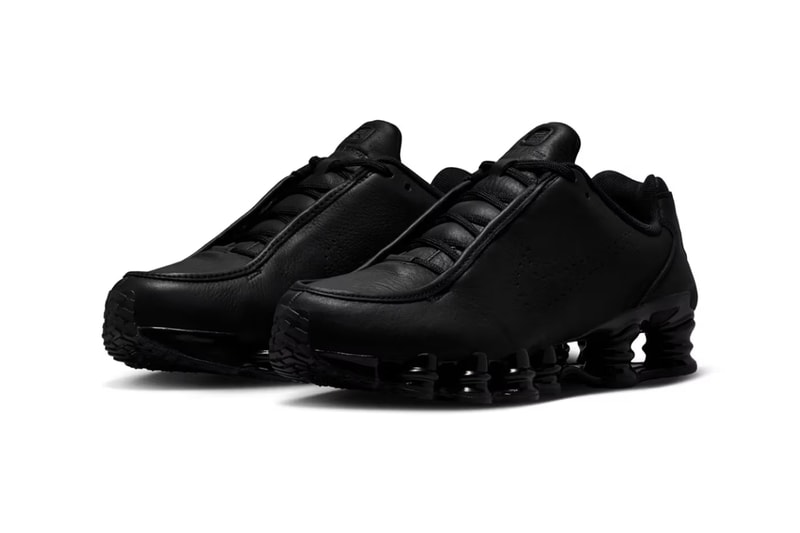 ナイキ ショックス TLにオールブラックレザー仕様の新作が登場 Nike Shox TL Black Leather release info