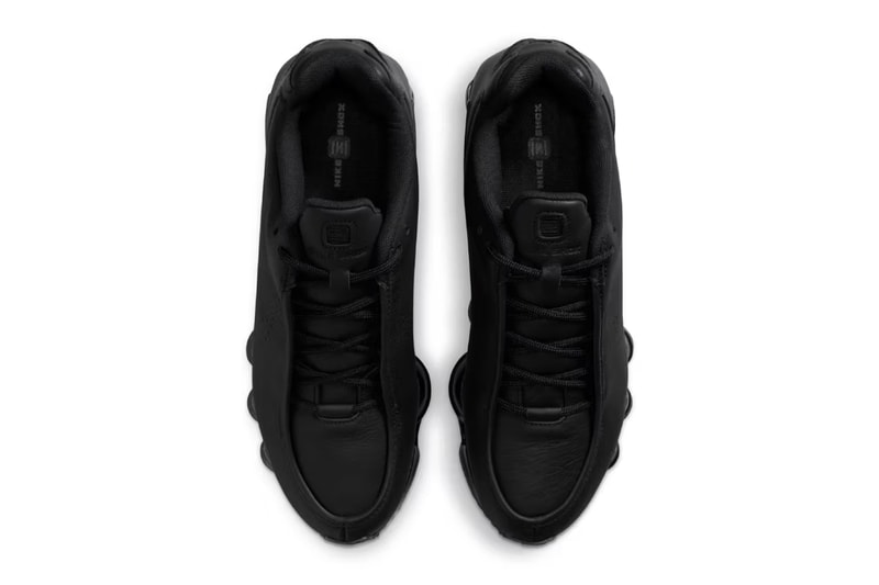 ナイキ ショックス TLにオールブラックレザー仕様の新作が登場 Nike Shox TL Black Leather release info