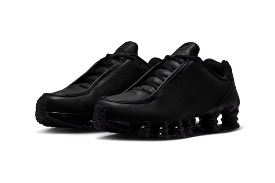 Nike Shox TL にオールブラックレザー仕様の新作が登場