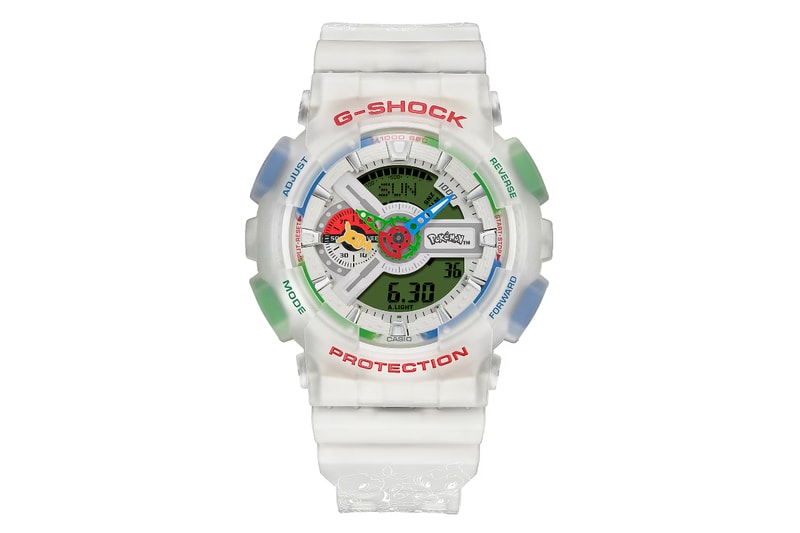 G-SHOCK x『ポケモン』30周年記念コラボモデルの発売情報が解禁 Pokémon G-SHOCK GA-110PKM-7AJR Release info