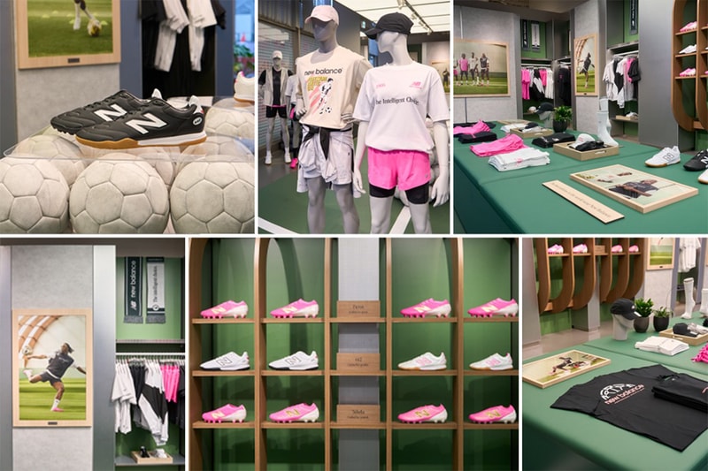 ニューバランスが『Football POP-UP Store』を開催 new balance football pop up store release info