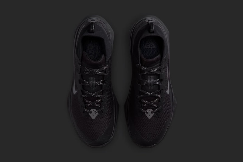 ナイキ ACG ゼガマ トレイルにゴアテックス仕様の新作 “ブラック & アンスラサイト” が仲間入り Nike ACG Zegama Trail GORE-TEX "Black / Anthracite" Release info
