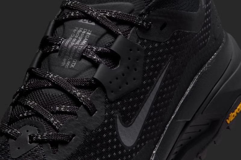 ナイキ ACG ゼガマ トレイルにゴアテックス仕様の新作 “ブラック & アンスラサイト” が仲間入り Nike ACG Zegama Trail GORE-TEX "Black / Anthracite" Release info
