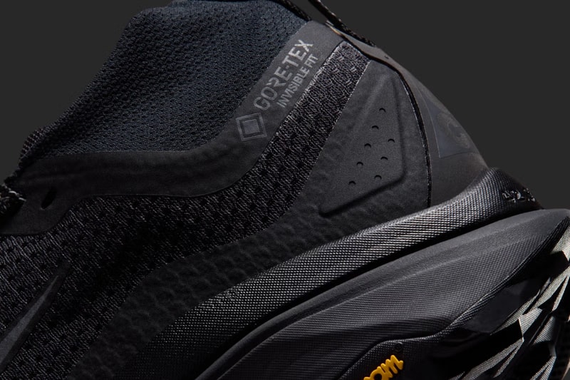 ナイキ ACG ゼガマ トレイルにゴアテックス仕様の新作 “ブラック & アンスラサイト” が仲間入り Nike ACG Zegama Trail GORE-TEX "Black / Anthracite" Release info