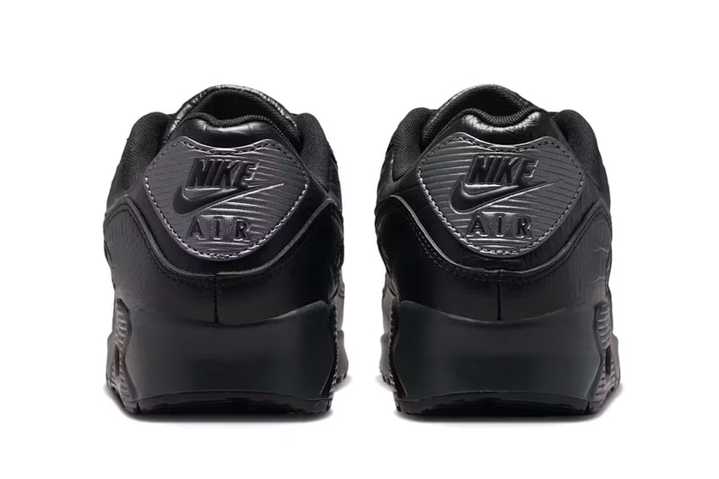 ナイキ エアマックス  90 からプレミアム素材で魅せる新作 “ブラック クロコ レザー” が登場 Nike Air Max 90 “Black Croc Leather”  release info