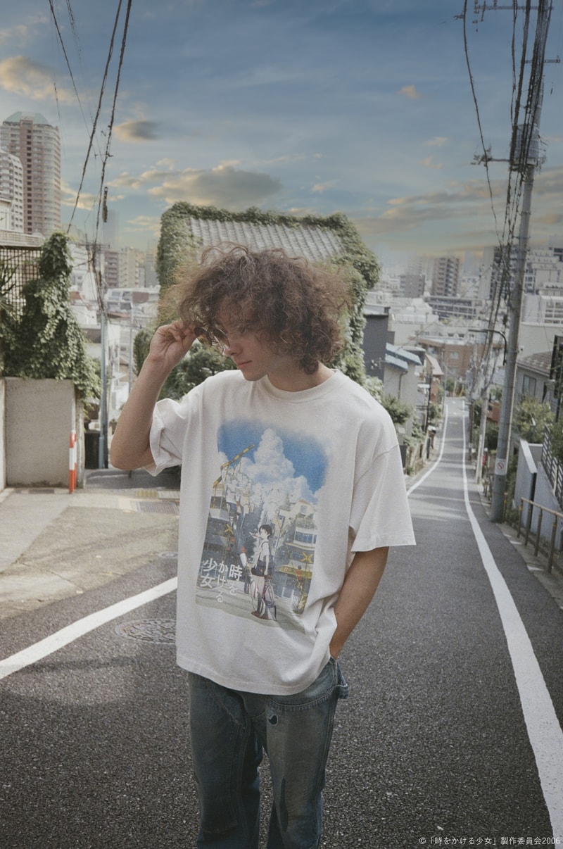 セントマイケルが『時をかける少女』xギークスルールとのトリプルコラボTシャツを発売 saint mxxxxxx the girl who leapt through time geeks rule release info