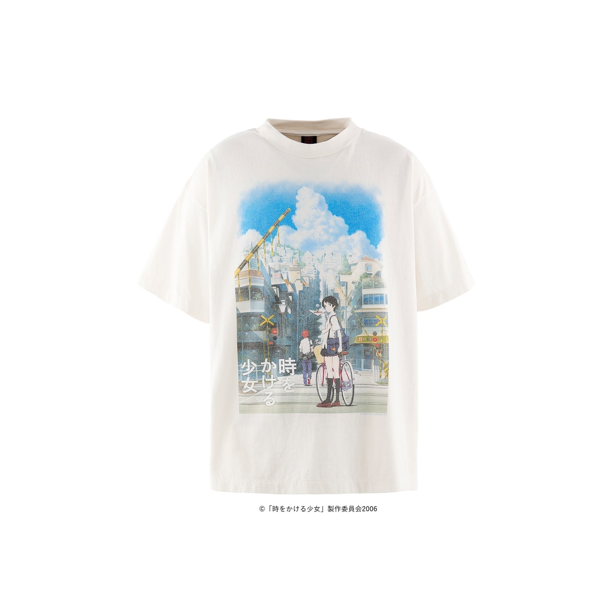 セントマイケルが『時をかける少女』xギークスルールとのトリプルコラボTシャツを発売 saint mxxxxxx the girl who leapt through time geeks rule release info