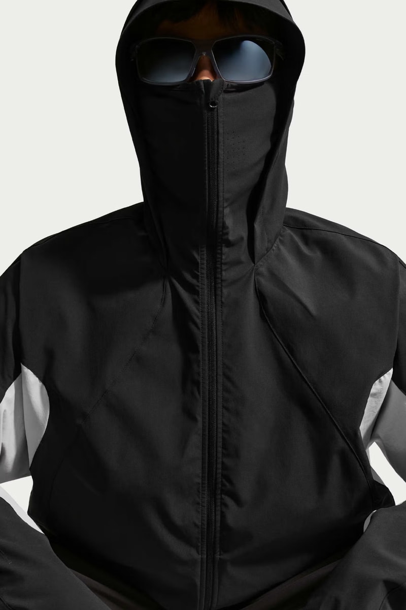 ナイキ テック ヘリオスにフェイスシールド一体型シェルジャケットが登場 Nike Tech Helios Men’s Dri-FIT Long-Sleeve Shell Release info
