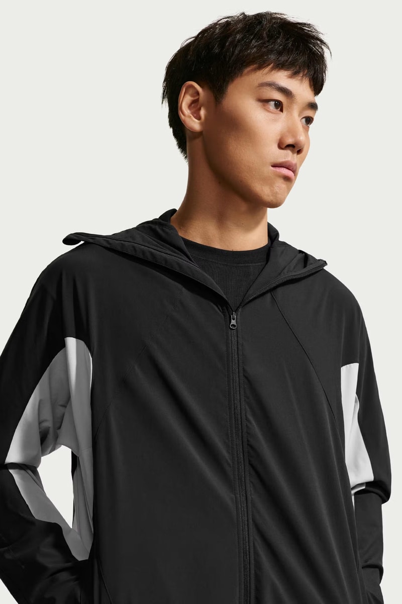 ナイキ テック ヘリオスにフェイスシールド一体型シェルジャケットが登場 Nike Tech Helios Men’s Dri-FIT Long-Sleeve Shell Release info