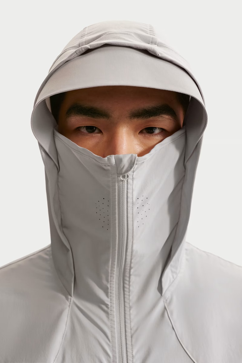 ナイキ テック ヘリオスにフェイスシールド一体型シェルジャケットが登場 Nike Tech Helios Men’s Dri-FIT Long-Sleeve Shell Release info