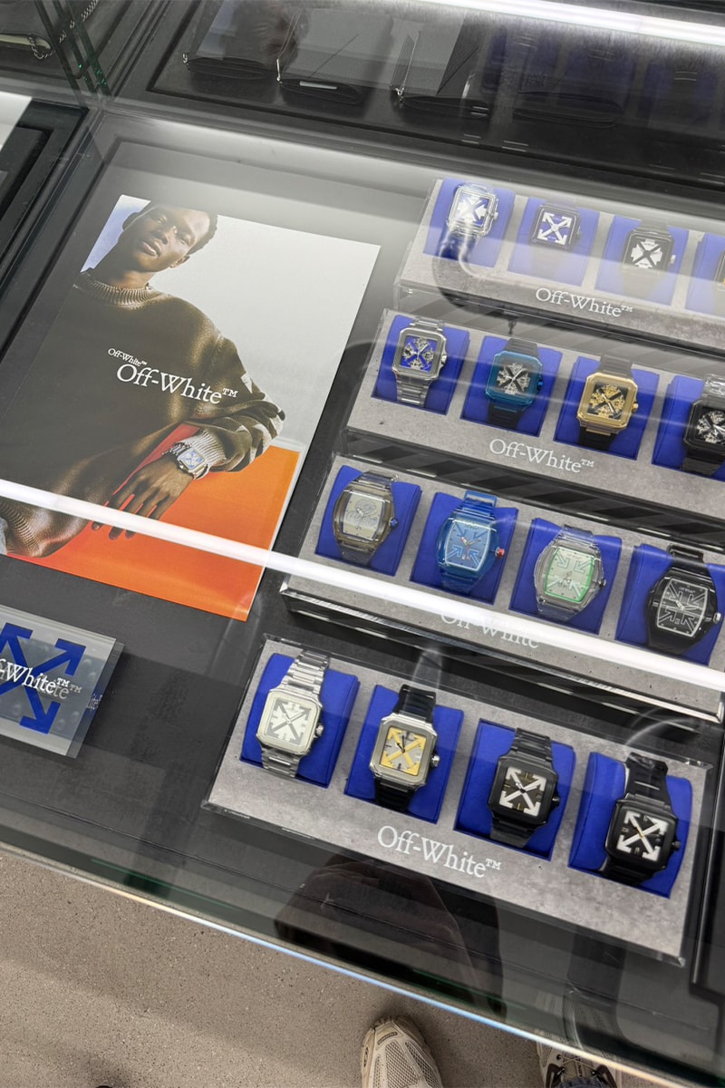 オフホワイト初のウォッチコレクション TIME をローンチ off white time nubian restir instaresion release info