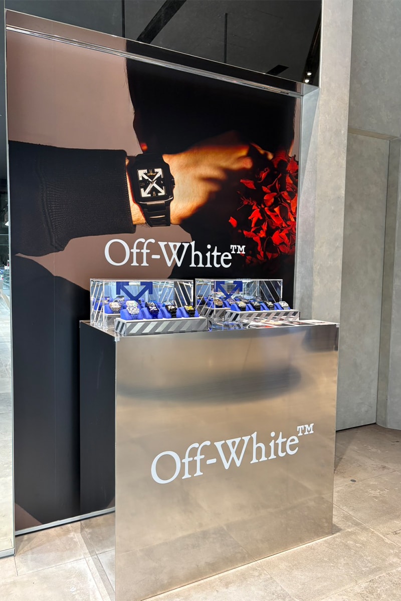 オフホワイト初のウォッチコレクション TIME をローンチ off white time nubian restir instaresion release info