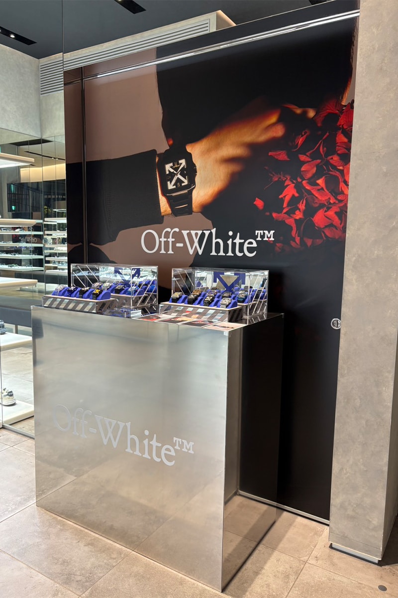 オフホワイト初のウォッチコレクション TIME をローンチ off white time nubian restir instaresion release info