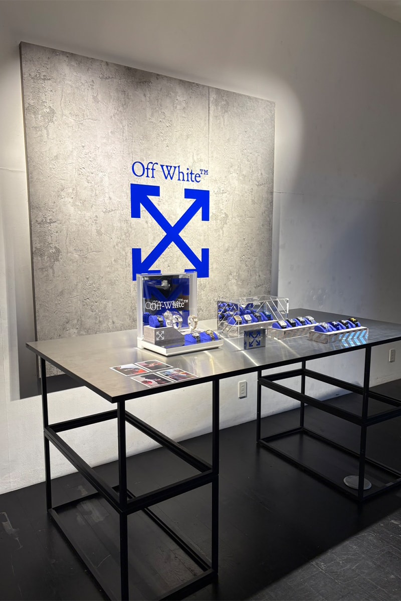 オフホワイト初のウォッチコレクション TIME をローンチ off white time nubian restir instaresion release info