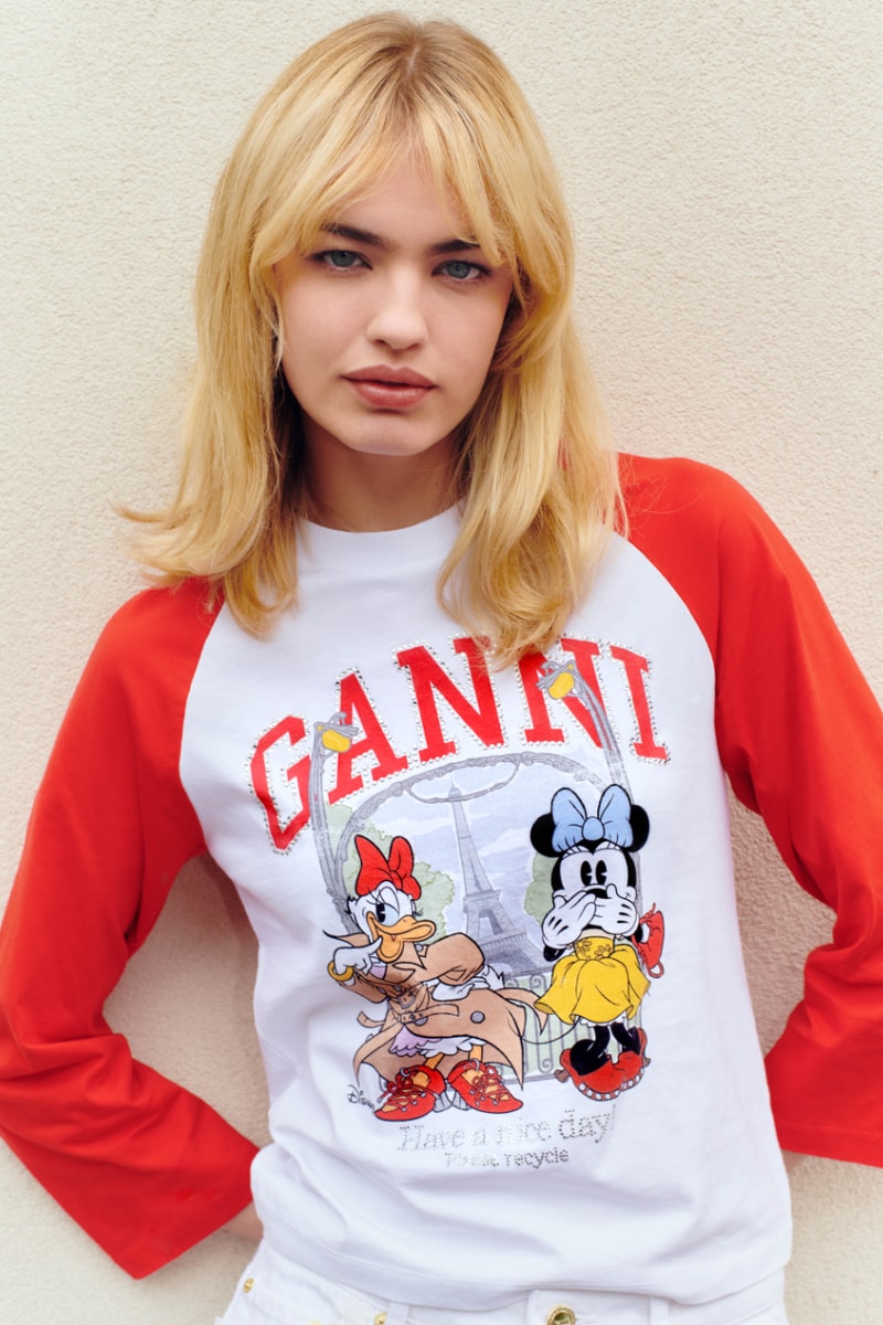 ガニーとディズニーが第3弾となる限定コラボコレクションを発表 ganni disney collection daisy duck minnie mouse info