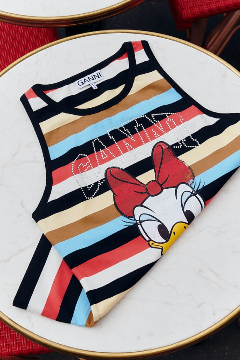 ガニーとディズニーが第3弾となる限定コラボコレクションを発表 ganni disney collection daisy duck minnie mouse info