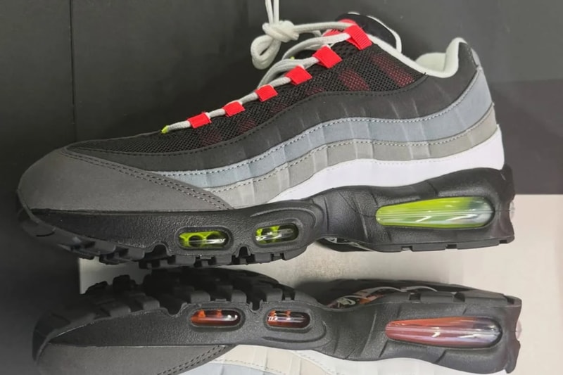 ナイキ エアマックス 95 “グリーディー” がビッグ バブル仕様で復刻へ Nike Air Max 95 Big Bubble “Greedy” first look