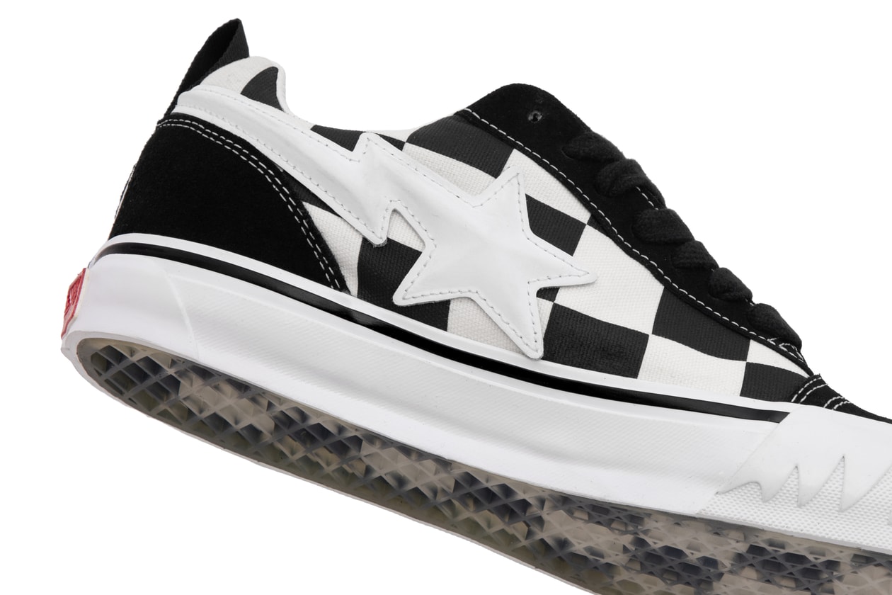 ベイプとヴァンズがKnu Skoolをベースにした最新コラボシューズを発売 bape vans knu skool collabo shoes release info