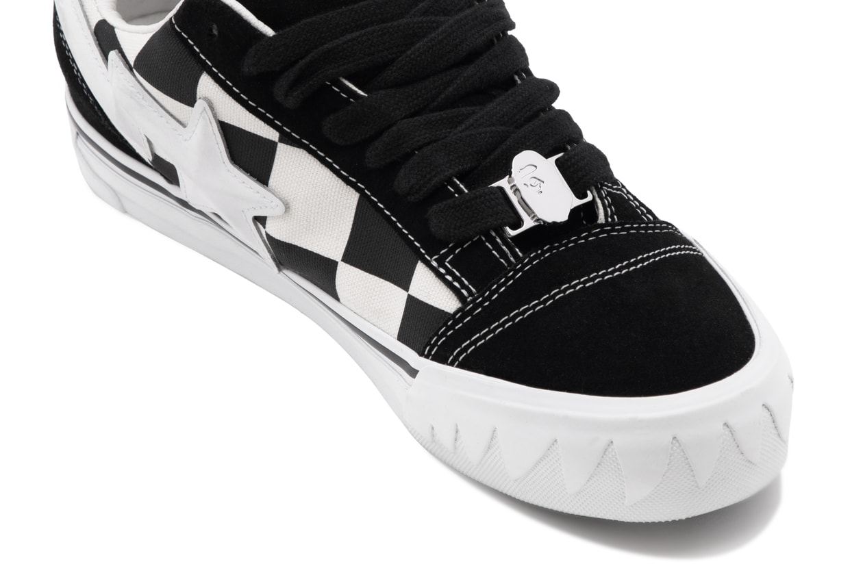 ベイプとヴァンズがKnu Skoolをベースにした最新コラボシューズを発売 bape vans knu skool collabo shoes release info