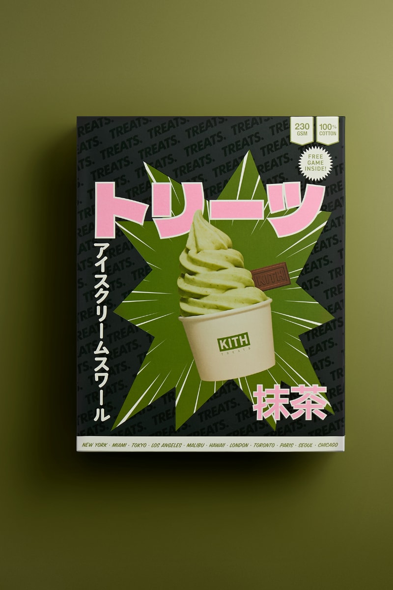 キストリーツが日本の茶道に着想を得た“トリーツマッチャ”を発売 kith treats treats matcha collection the nodoka fellow relese info