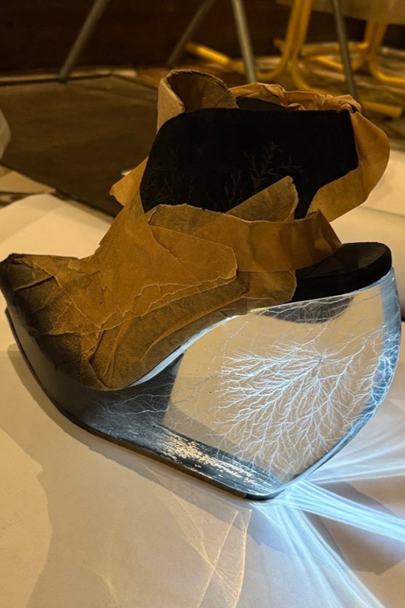 ユナイテッドヌードとイリスヴァンヘルペンがコラボフットウェアを発表 united nude iris van herpen 2026 haute couture collection custom footwear info