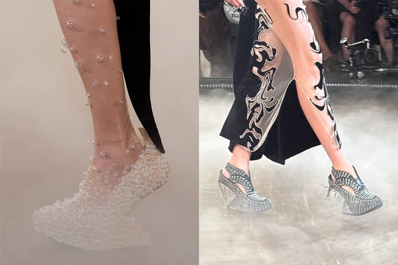 UNITED NUDE と Iris van Herpen が4種類のカスタムフットウェアを発表