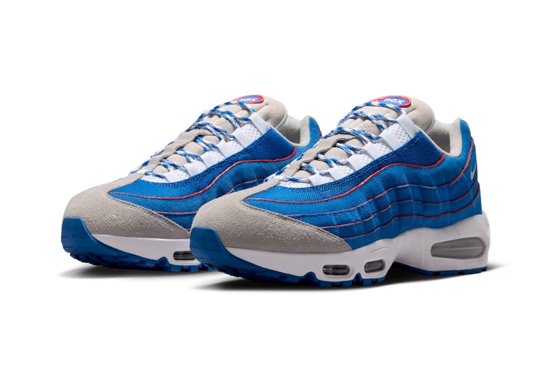 ローソンカラーを纏ったナイキ エアマックス 95 ビッグバブルが正式に発売へ Nike Air Max 95 Big Bubble “Lawson” Blue Sapphire and Action Red release info