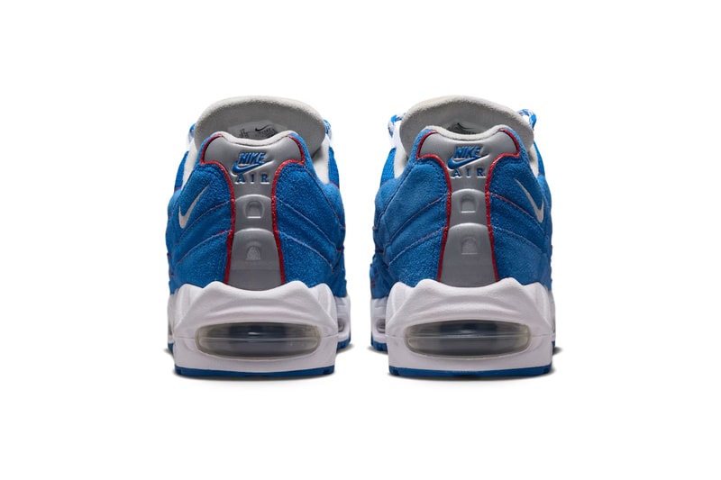 ローソンカラーを纏ったナイキ エアマックス 95 ビッグバブルが正式に発売へ Nike Air Max 95 Big Bubble “Lawson” Blue Sapphire and Action Red release info