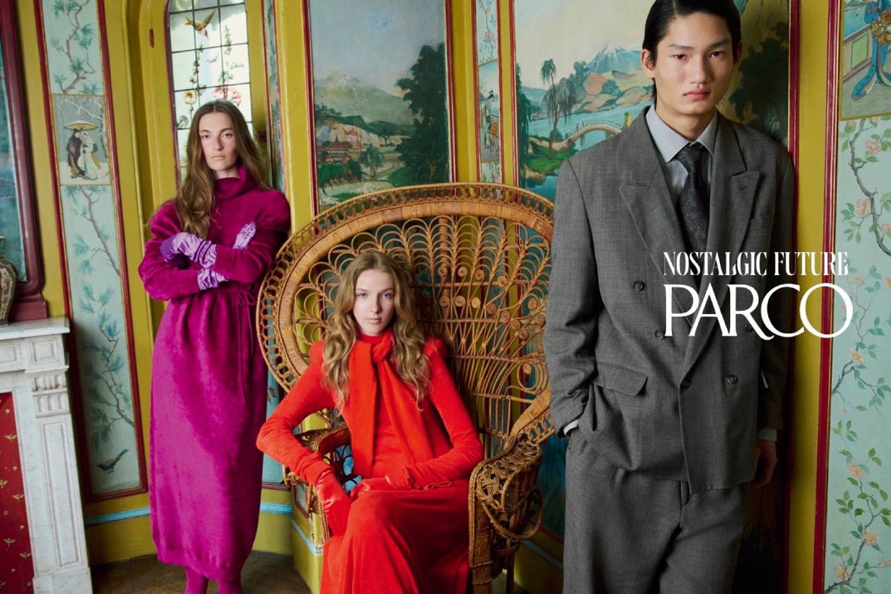 パルコが2026年秋冬シーズンのキャンペーンを公開　PARCO 2026AW campaingn visual NOSTALGIC FUTURE