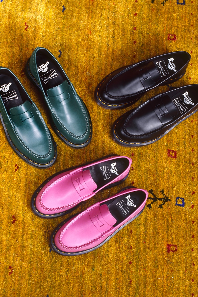ドクターマーチンがヴェルディ手掛けるウェステッドユースによる初のコラボを発表 dr martens verdy wasted youth first collaboration release info