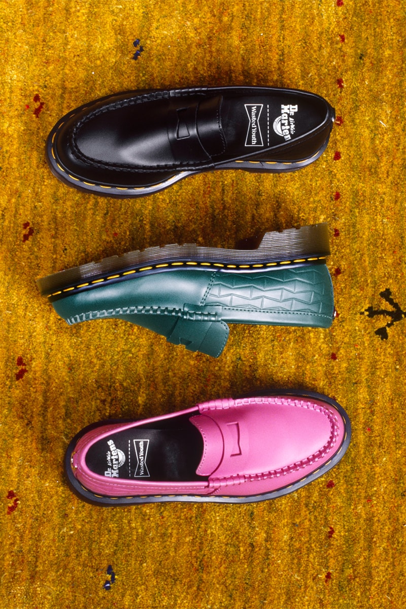 ドクターマーチンがヴェルディ手掛けるウェステッドユースによる初のコラボを発表 dr martens verdy wasted youth first collaboration release info