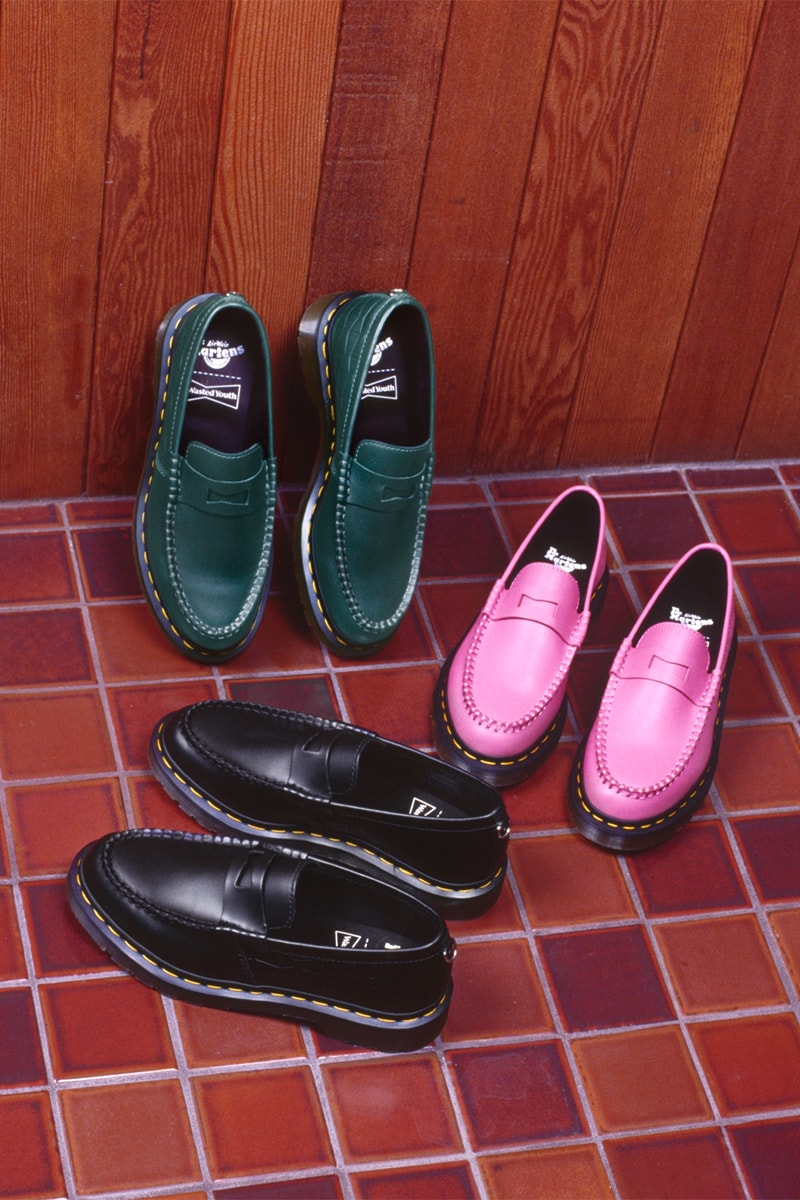 ドクターマーチンがヴェルディ手掛けるウェステッドユースによる初のコラボを発表 dr martens verdy wasted youth first collaboration release info