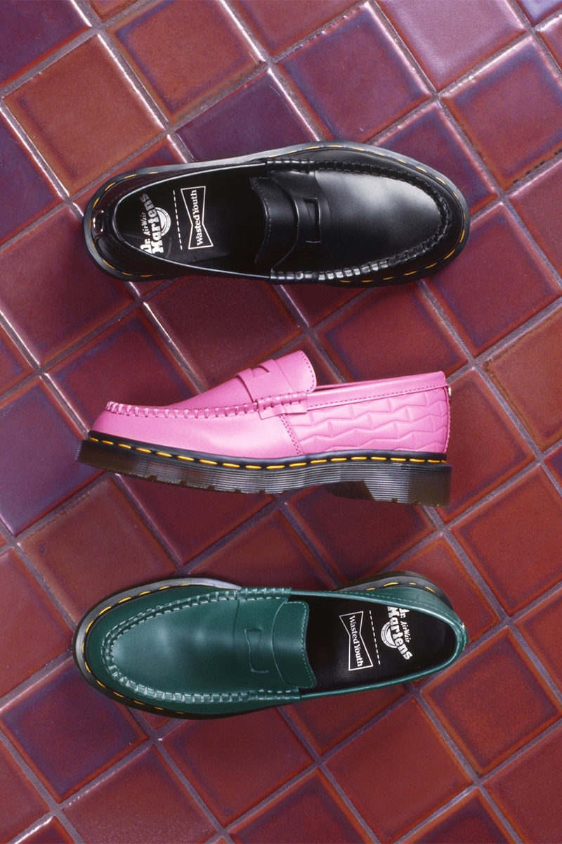 ドクターマーチンがヴェルディ手掛けるウェステッドユースによる初のコラボを発表 dr martens verdy wasted youth first collaboration release info