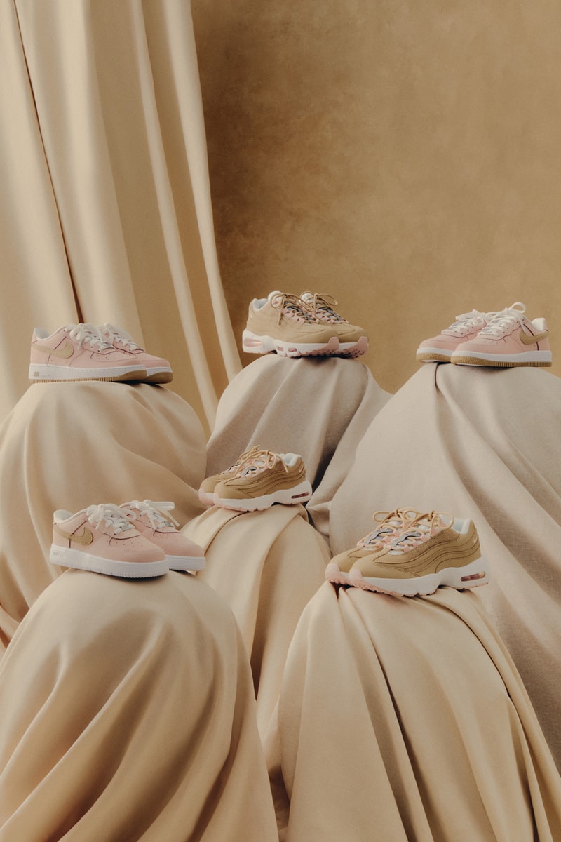 キスxナイキより最新コラボコレクションが登場 kith x nike air force 1 low un linen air max 95 linen info