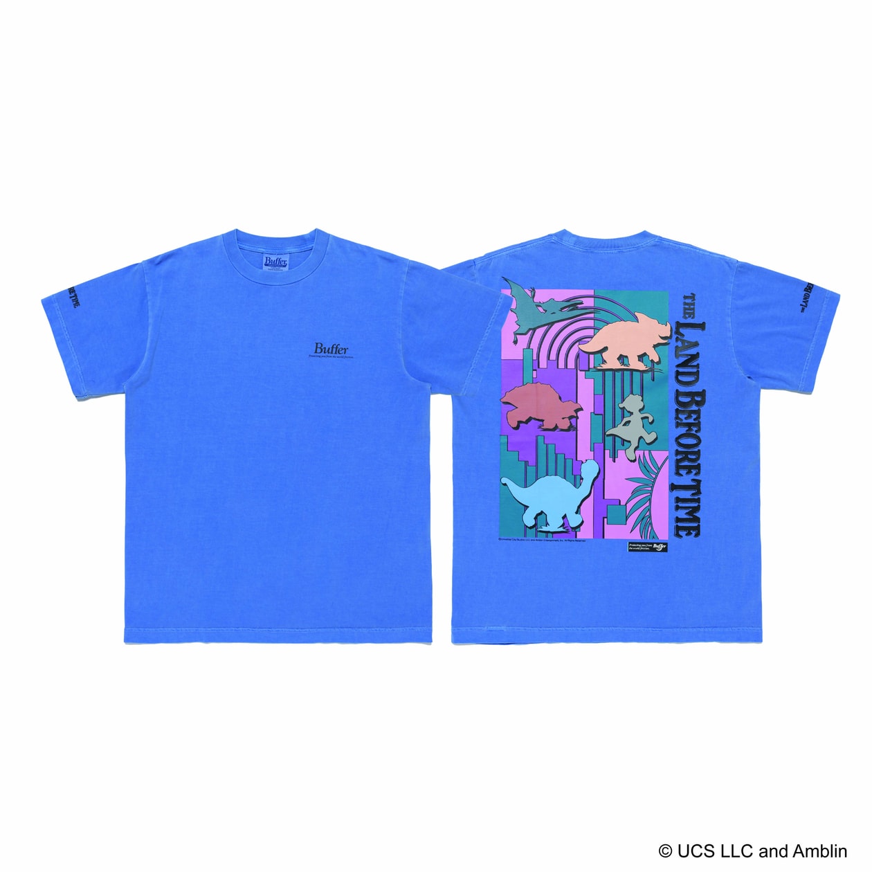 バッファーが『The Land Before Time』とコラボ buffer the land before time t shirts collection release info