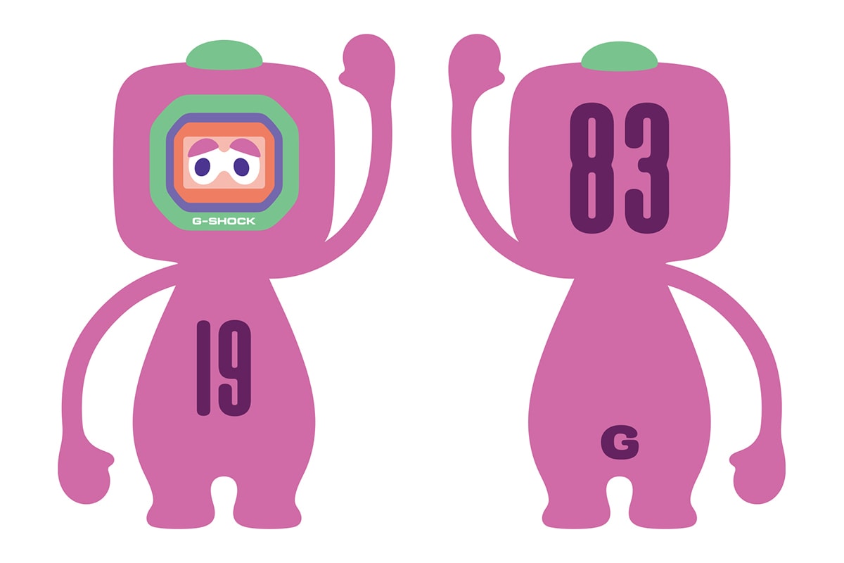 ニゴの手掛けたGショックキャラクターのオリジナルグッズが登場 nigo g shock character original goods release info