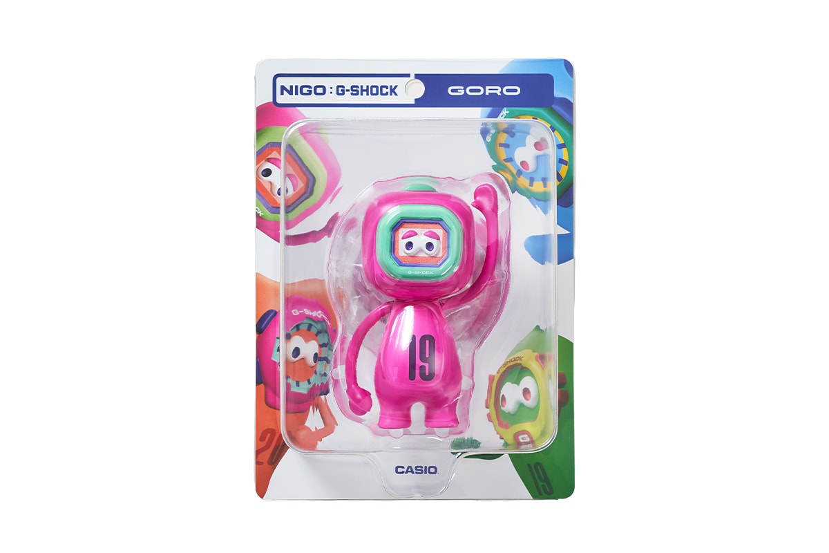 ニゴの手掛けたGショックキャラクターのオリジナルグッズが登場 nigo g shock character original goods release info
