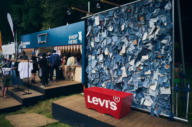 Levi's® が FUJI ROCK FESTIVAL '26 に今年も出展 ── ヒートプリントカスタマイズをさらに拡充　リーバイスがフジロックフェスティバル
