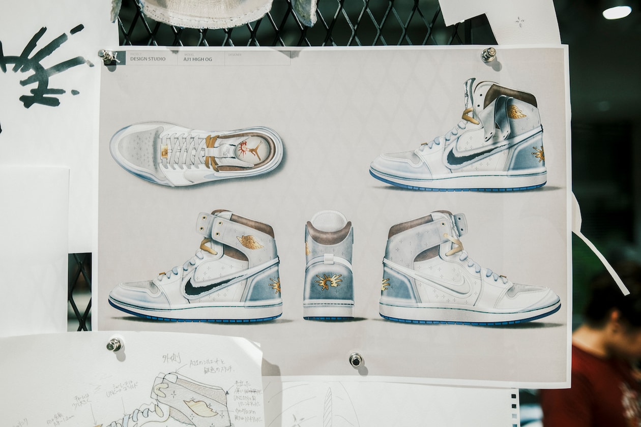 air jordan 1 high og love letter jordan design studio tokyo creator interview