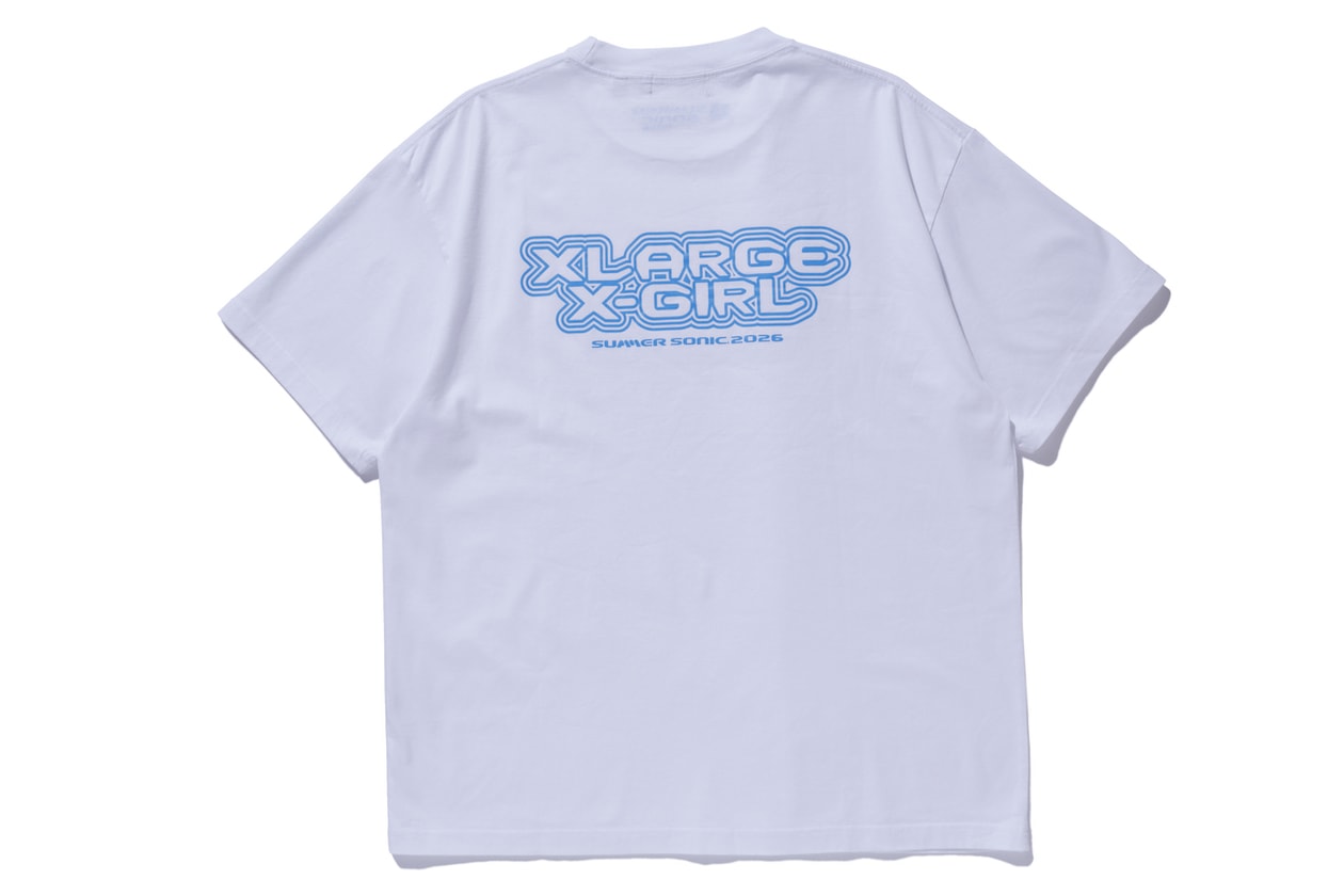 エクストララージとエックスガールがサマーソニック2026とのコラボアイテム第2弾を発表 xlarge x-girl summer sonic 2026 2nd collb item release info