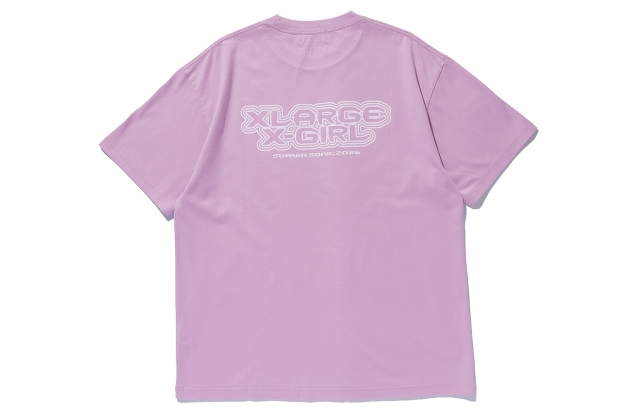 エクストララージとエックスガールがサマーソニック2026とのコラボアイテム第2弾を発表 xlarge x-girl summer sonic 2026 2nd collb item release info