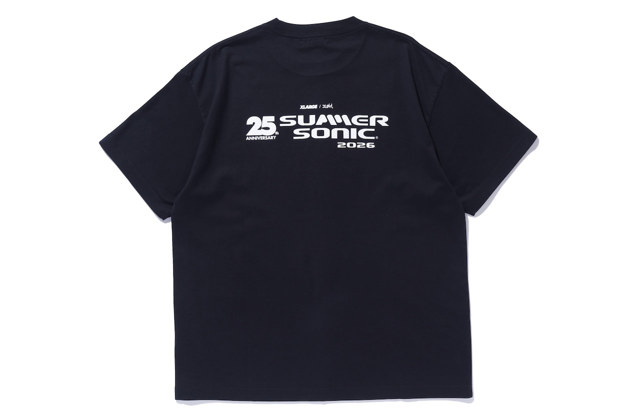 エクストララージとエックスガールがサマーソニック2026とのコラボアイテム第2弾を発表 xlarge x-girl summer sonic 2026 2nd collb item release info