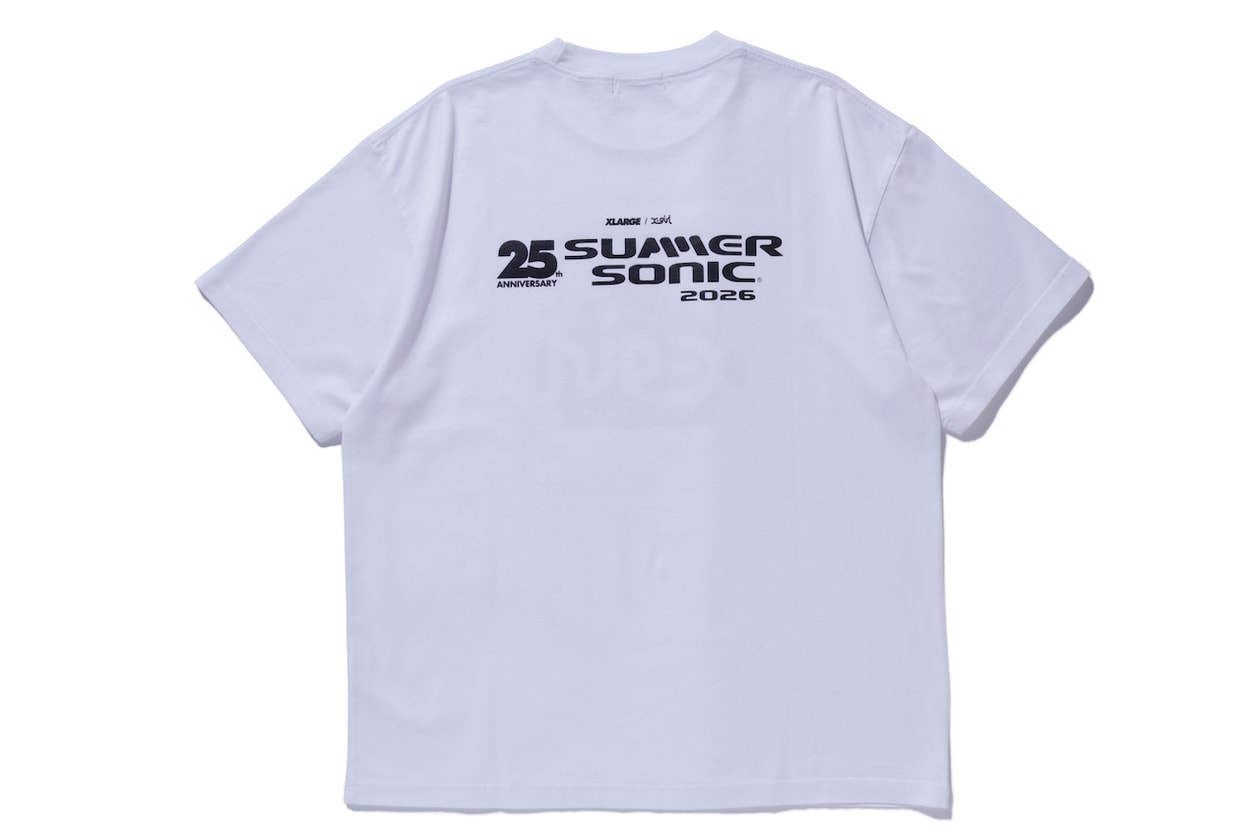 エクストララージとエックスガールがサマーソニック2026とのコラボアイテム第2弾を発表 xlarge x-girl summer sonic 2026 2nd collb item release info