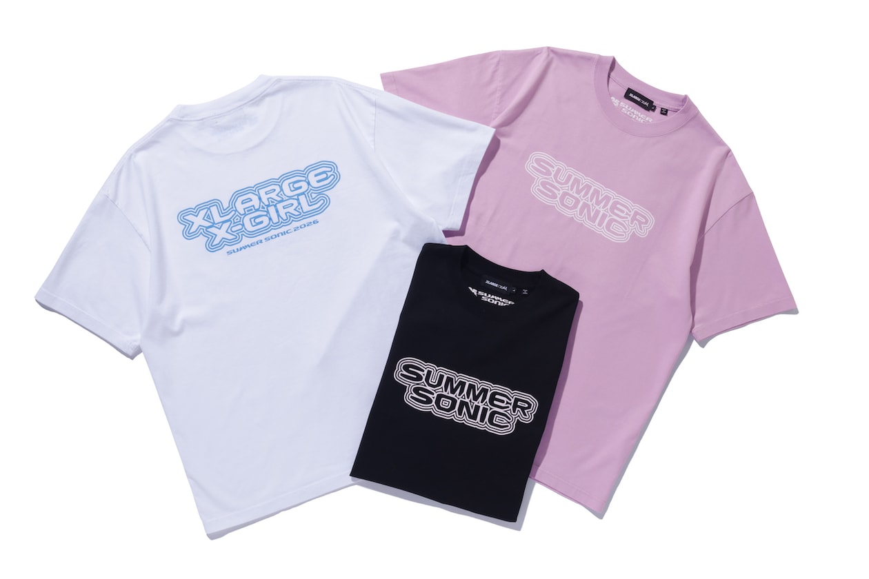 エクストララージとエックスガールがサマーソニック2026とのコラボアイテム第2弾を発表 xlarge x-girl summer sonic 2026 2nd collb item release info
