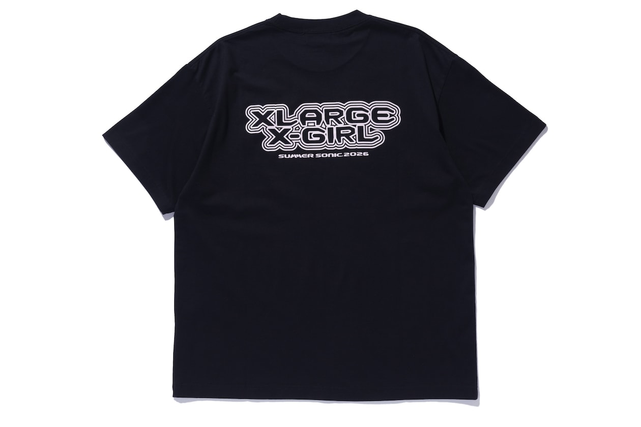 エクストララージとエックスガールがサマーソニック2026とのコラボアイテム第2弾を発表 xlarge x-girl summer sonic 2026 2nd collb item release info
