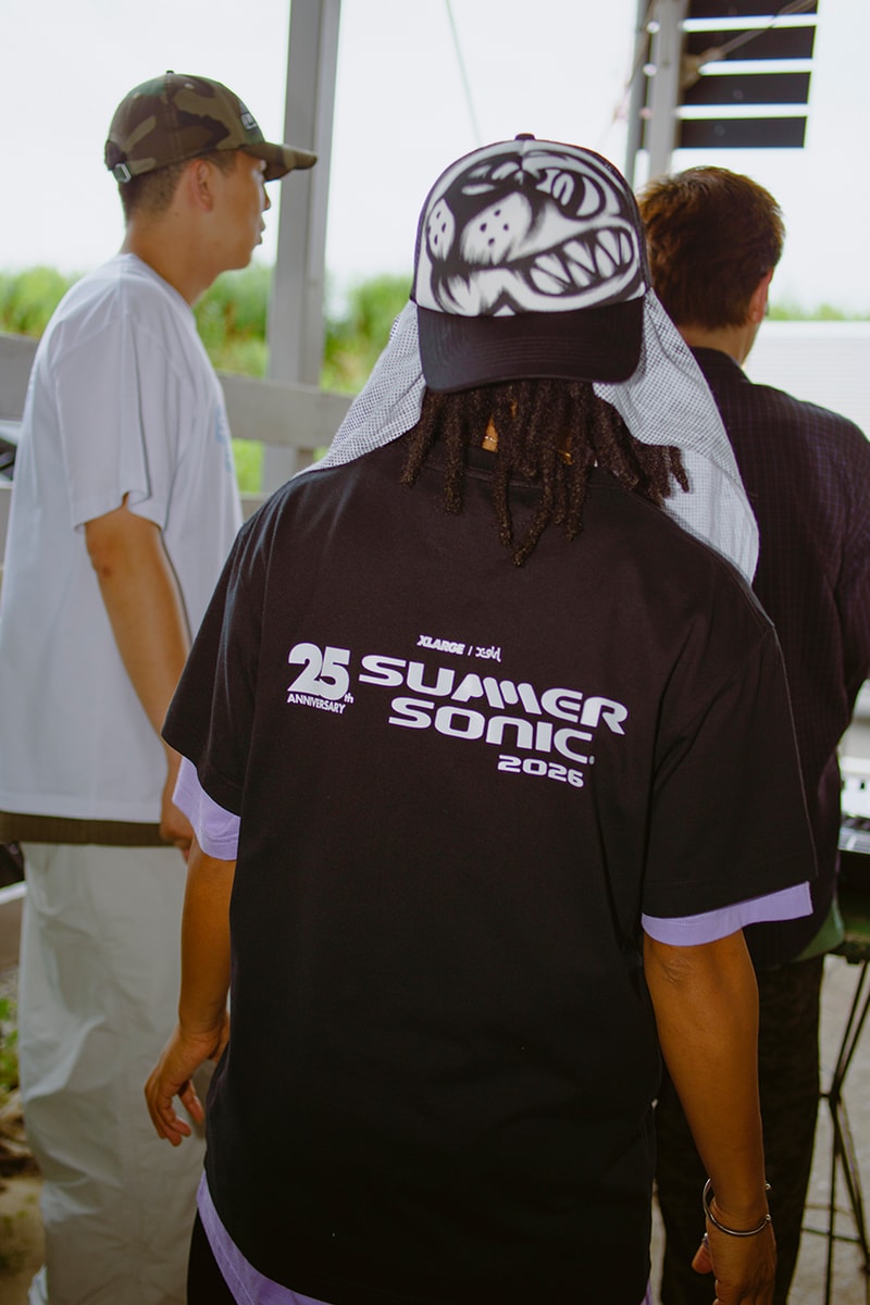 エクストララージとエックスガールがサマーソニック2026とのコラボアイテム第2弾を発表 xlarge x-girl summer sonic 2026 2nd collb item release info